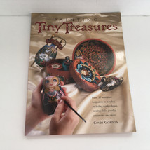 Painting tiny treasures book by Cindi Gordon paint 30 miniature keepsakes - $367.98 MXN