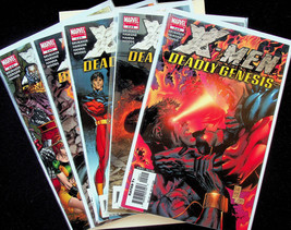 X-Men: Deadly Genesis #2-6 (Feb-Jul 2006, Marvel) - Comic Set of 5 - Near Mint - $18.52