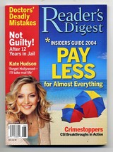 Reader&#39;s Digest - June 2004 - Doctors&#39; Deadly Mistakes  - £5.49 GBP