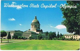 Washington Postcard Olympia State Capitol Buildings - £2.32 GBP