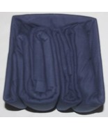 Ralph Lauren Navy Blue Thick Flannel Deep Pocket King Sheet Set NIP $220 - $129.99