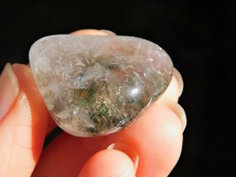 Lodolite Scenic World Clear Quartz Crystal Shamanic Dreamstone with Vibrant Glow - £12.67 GBP