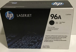 Sealed Box. HP Laserjet Black Toner Cartridge 96A C4096A for 2100 &amp; 2200 - $49.00