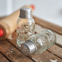 Mason Jar Salt and Pepper Shakers Country Kitchen S &amp; P Shakers Vintage Style - $14.98