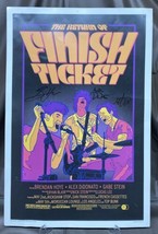 Finish Ticket The Return Of Finish Ticket Autographed Signed Concert Pos... - £90.24 GBP