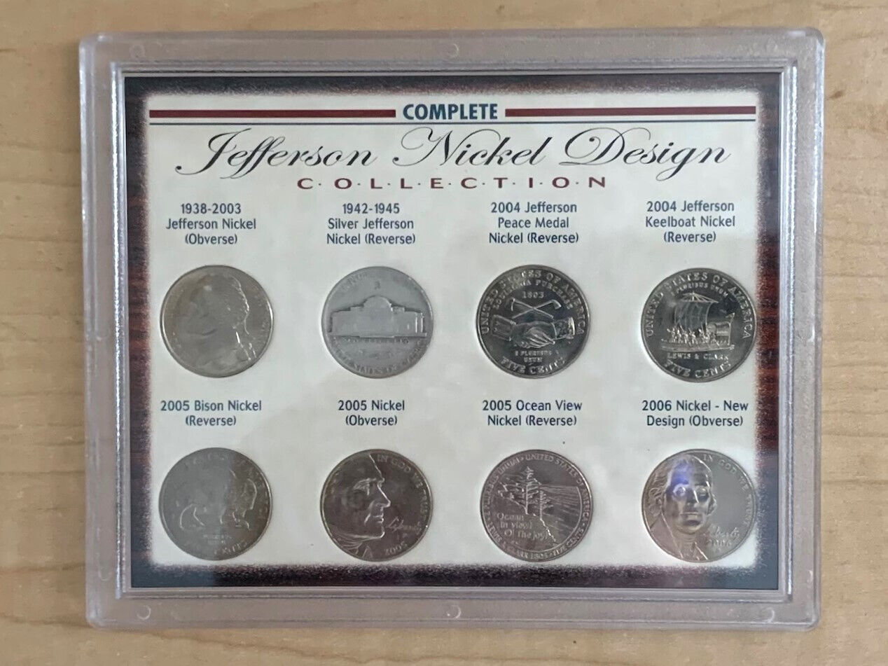 NEW SEALED American Coin Treasures Complete Jefferson Nickel Design Collection - $25.74