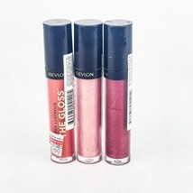 Revlon Super Lustrous The Gloss High Shine Lip Gloss Lot of 3 Colors 246... - $14.46