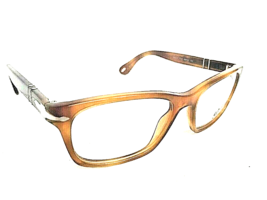 New Persol 3012-V 1018 Brown 54mm Rx Men's Eyeglasses Frame Hand Made in Italy - $189.99