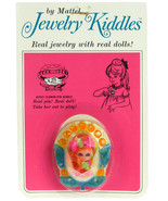 Vintage 1960&#39;s Liddle Kiddles Girls Jewelry Hearts N&#39; Flower Pin Brooch ... - £139.91 GBP