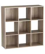 9-Cube Storage Shelves Open&amp;Close Bookshelf Closet Organizer Cubes Rack ... - £76.44 GBP