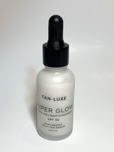 TAN-LUXE Super Glow SPF30 Hyaluronic SELF-TAN Serum Gradual 1.01 Oz Nwob - £23.69 GBP