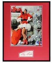 Mary Martin Signed Framed 16x20 Sexy Santa Photo Display JSA  - £116.84 GBP