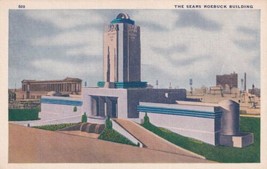 The Sears Roebuck Building Chicago World&#39;s Fair 1933 Postcard B09 - £2.35 GBP