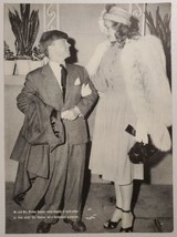 1946 Magazine Photo Actor Mickey Rooney &amp; Wife at Hollywood Premiere - £11.13 GBP