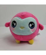 Squish! Squeezamals Pink Owl &quot;Ollie&quot; Series 3 Collectible Scented NEW wi... - $10.88 CAD