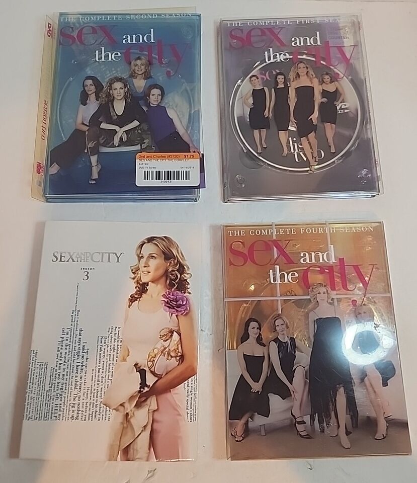 Primary image for Sex And The City The Complete Seasons 1-4 DVD Season 1 2 3 4, 11 Disc HBO Series