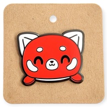Happy Red Panda Enamel Pin - $19.90