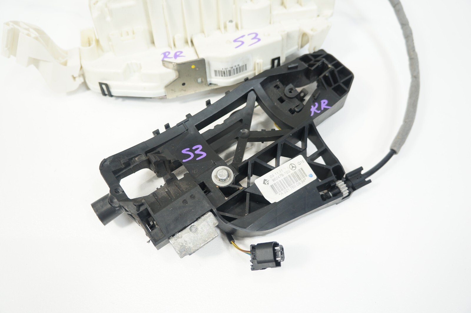 2007-2013 mercedes w221 s550 rear right passenger side door lock latch actuator Item image 5