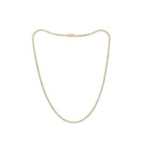 Diana M Jewels 5.00 Cts Lab Grown Round Diamond Tennis Necklace Size One Size - $2,833.83 CAD
