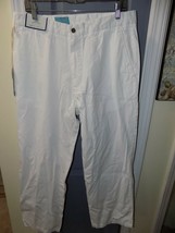 Castaway Clothing White Harbor Pants Size 35 X 30 Men&#39;s NEW - £85.55 GBP