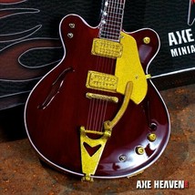 Rosewood Hollow Body 1:4 Scale Replica Guitar ~Axe Heaven - £26.52 GBP