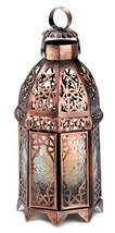 Copper Moroccan Candle Lamp - £23.84 GBP