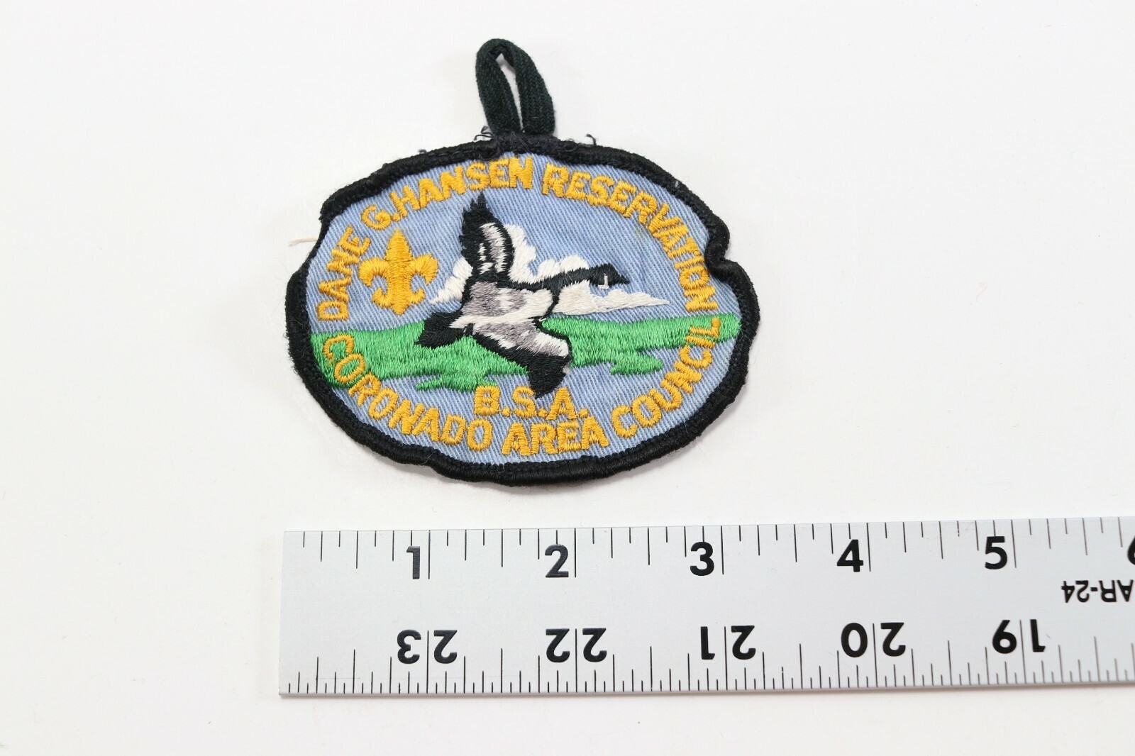 Vintage Dane Hansen Reservation Coronado Area Boy Scouts of America Camp Patch Item image 4