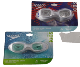 Speedo Kids Sonic 2-Pack ~ Fun Comfortable Goggle No Leak Anti Fog UV ~ Ages 3-6 - $15.83