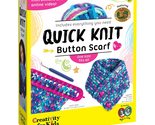 Creativity for Kids Quick Knit Loom Unicorn Plushie - Knitting Craft Kit... - $14.50