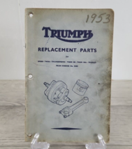 Triumph Replacement Parts Manual Engine No. 32303 - Speed Twin, Thunderb... - $43.53