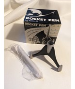 Rare Retro 51 Desktop Rocket Ship Pen Launchpad Original Box NEW - $6,316.70 MXN