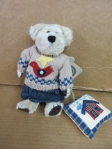 NOS Boyds Bears DELMARVA 91002 Fabric Quilt Patch Bear Plush  B37 A* - £21.05 GBP