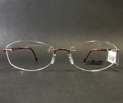 Silhouette Brille Rahmen 5521 70 2540 Titan Next Gen Russet Orange 50-17-140 - £147.99 GBP