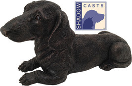 Small/Keepsake 90 Cubic Inches Dachshund ShadowCasts Bronze Urn for Ashes - £179.81 GBP