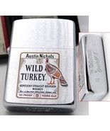 Wild Turkey Zippo Oil Lighter 1987 Mint Rare - $3,218.32 MXN