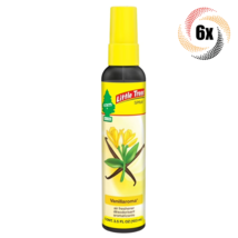 6x Bottles Little Trees Vanillaroma Car Spray | 3.5oz | Prevents Odor &amp; Smell - £19.15 GBP