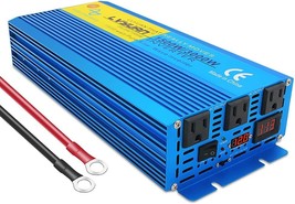 (Pure Sine Wave 1500W) Cantonape 1500W Pure Sine Wave Inverter 12V To 110V 3000W - £110.43 GBP