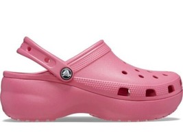 Crocs Women&#39;s Classic Platform Clog - Hyper Pink - Size 10 - £40.31 GBP