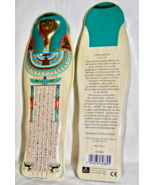 VINTAGE BRITISH MUSEUM EGYPTIAN MUMMY “HORNEDJITEF’ SARCOPHAGUS TIN PENC... - $28.71