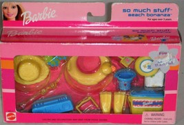 Barbie: Beach Bonanza, Hat, Duck Float, Bucket, Frisbee, Radio - New in Box RARE - £31.28 GBP