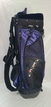 Ogio Sport Spyke Golf Cart Bag Black Blue 6 Way 6 Pocket Backpack Strap - £43.05 GBP