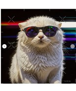 Kool Kat Poster - 33.1&quot; x 33.1&quot; - Semi Gloss - $744.42 MXN