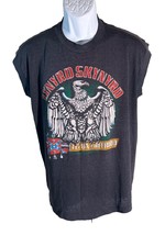 LYNYRD SKYNYRD Sleeveless T-shirt Black XL Cotton - £7.78 GBP