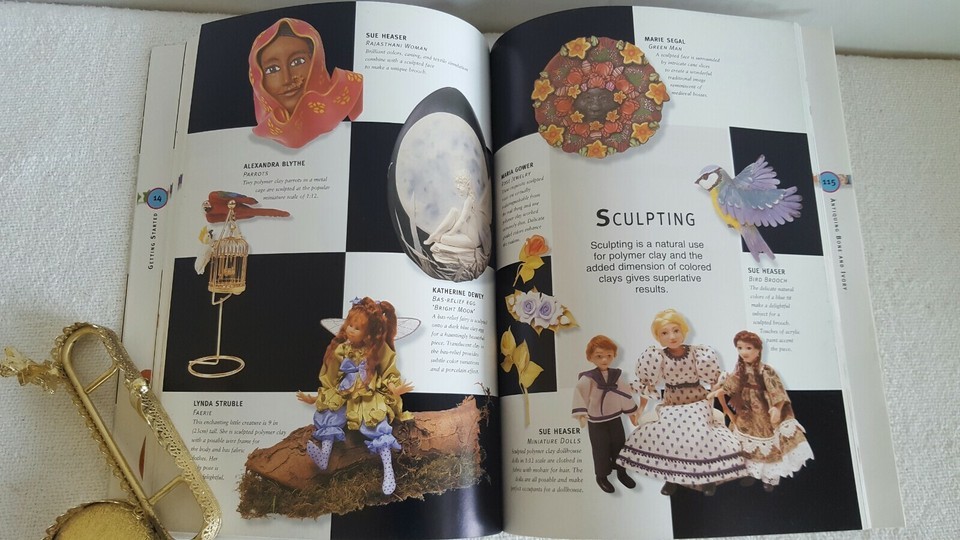The Polymer Clay Techniques Book by Sue Heaser (Paperback / softback) Item image 5