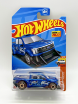 2023 Hot Wheels Ford F-150 Lightning Custom Blue #226/250-HW Hot Trucks #9/10 - £2.84 GBP