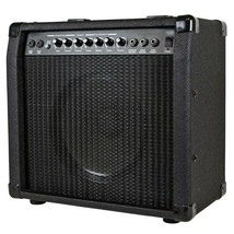 40W Guitar Electric Combo Amplifier Amp W/ Spring Reverb Black Pro Audio - £279.70 GBP