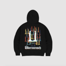 Bigbang GD G-DRAGON Ubermensch Hoodie Zip-Up - Black - $169.98