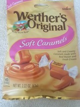 SHIPS N 24 HOURS-Werther&#39;s Original Soft and Creamy Caramels 2.22oz Bag-NEW - £6.87 GBP