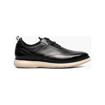 Stacy Adams Edgewood Wingtip Elastic Lace Up Sneakers Black 25690-001 image 3