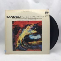 Handel: Water Music SUITE/ROYAL Fireworks 1960&#39;s Stereo Vinyl Lp Counterpoint - £17.05 GBP